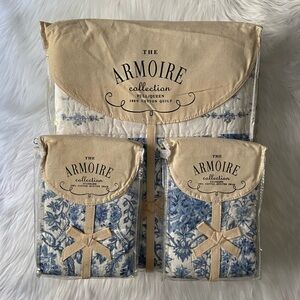 vintage 2001 the armoire collection 100% cotton quilt set
